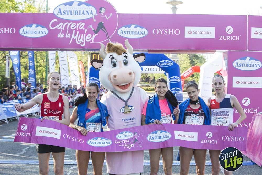 Cabeza de la Carrera de la Mujer de Madrid 2018