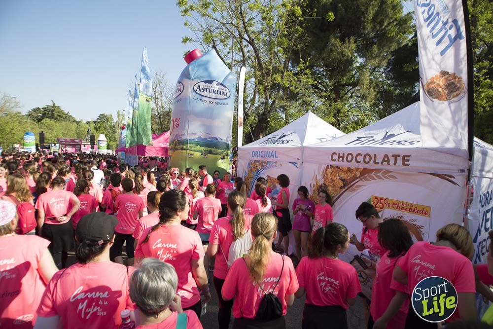 Entrega de premios y actividades post Carrera de la Mujer de Madrid