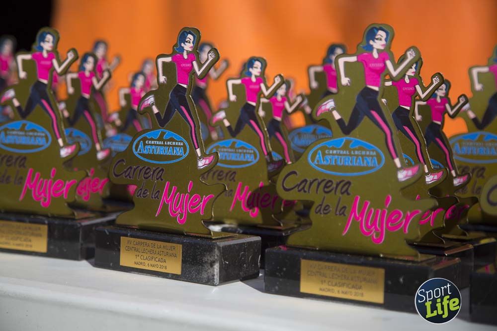 Entrega de premios y actividades post Carrera de la Mujer de Madrid