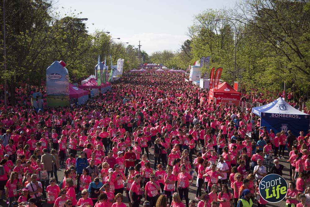 Entrega de premios y actividades post Carrera de la Mujer de Madrid