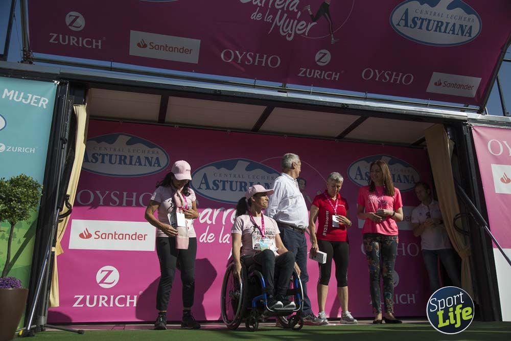 Entrega de premios y actividades post Carrera de la Mujer de Madrid
