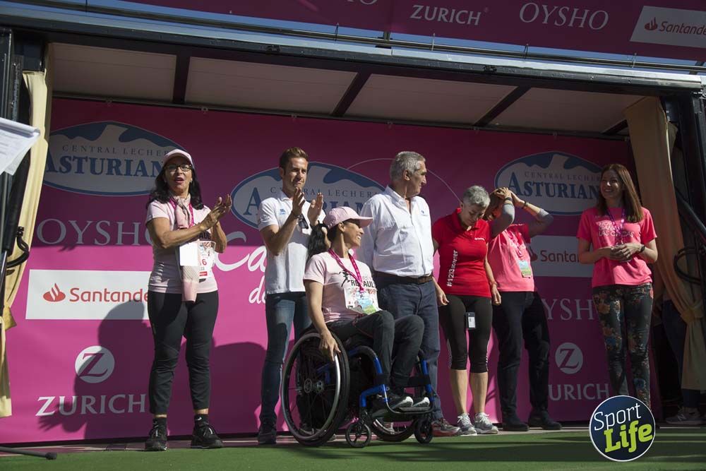 Entrega de premios y actividades post Carrera de la Mujer de Madrid