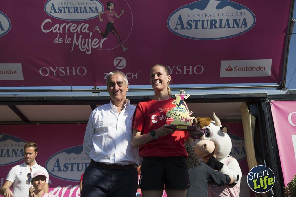 Entrega de premios y actividades post Carrera de la Mujer de Madrid