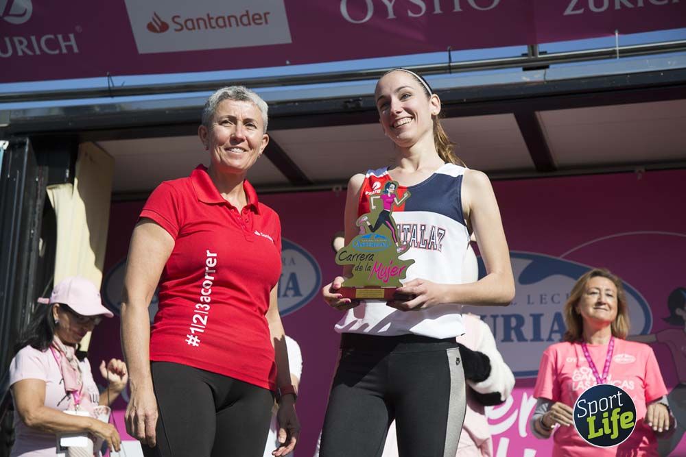 Entrega de premios y actividades post Carrera de la Mujer de Madrid