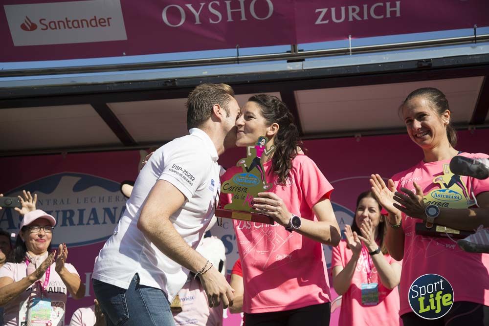 Entrega de premios y actividades post Carrera de la Mujer de Madrid