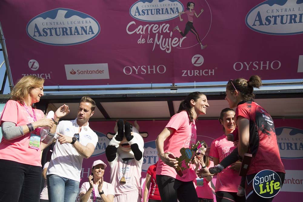 Entrega de premios y actividades post Carrera de la Mujer de Madrid