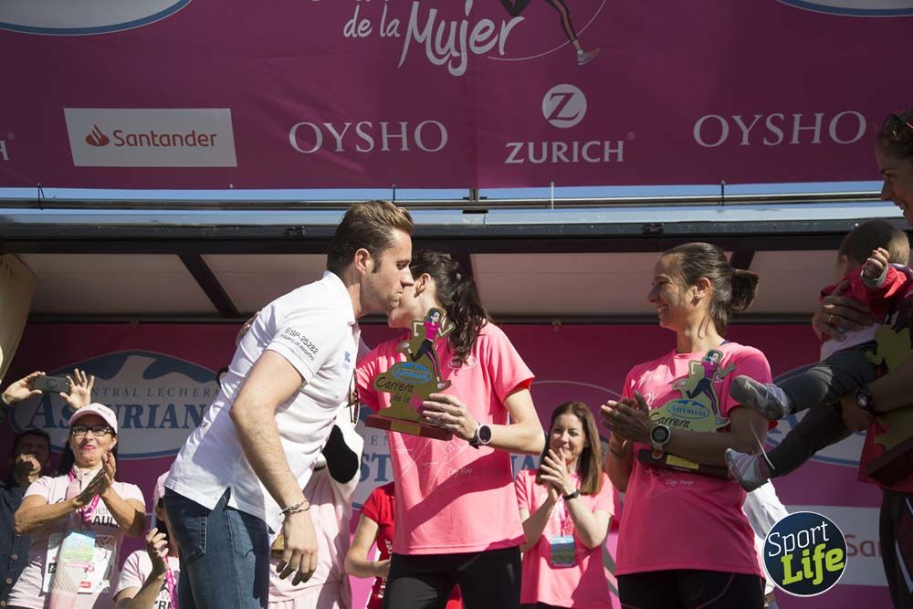 Entrega de premios y actividades post Carrera de la Mujer de Madrid