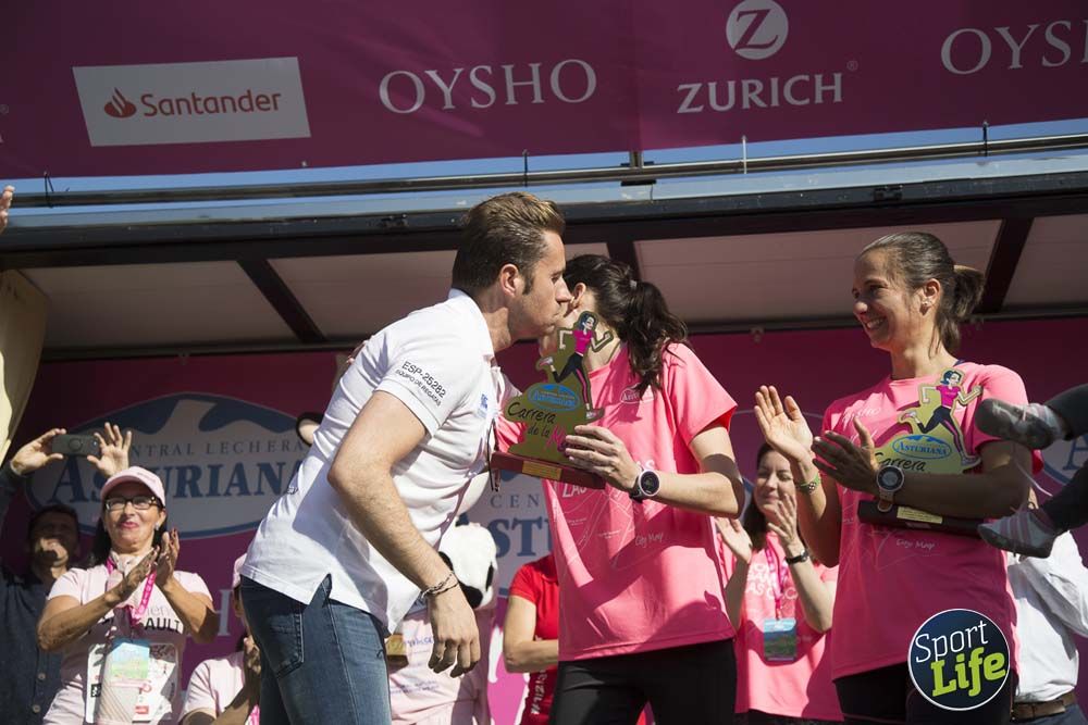 Entrega de premios y actividades post Carrera de la Mujer de Madrid