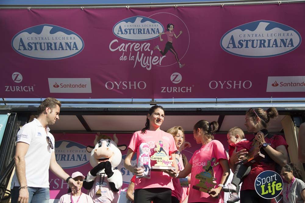 Entrega de premios y actividades post Carrera de la Mujer de Madrid