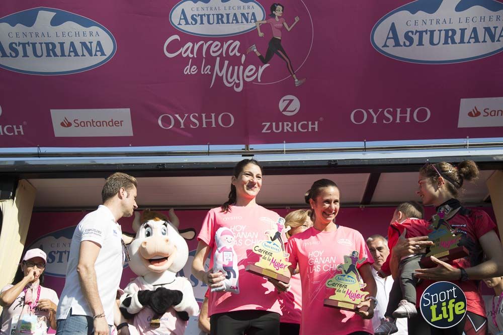 Entrega de premios y actividades post Carrera de la Mujer de Madrid