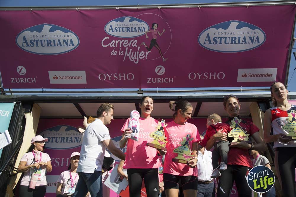 Entrega de premios y actividades post Carrera de la Mujer de Madrid