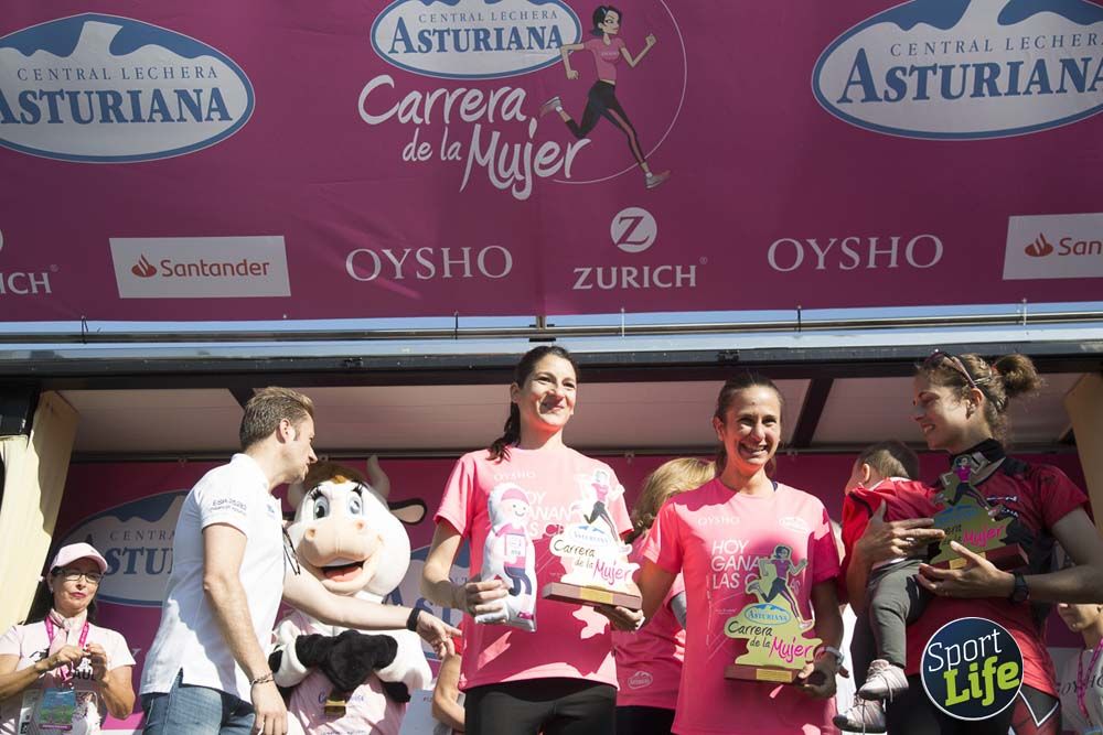 Entrega de premios y actividades post Carrera de la Mujer de Madrid