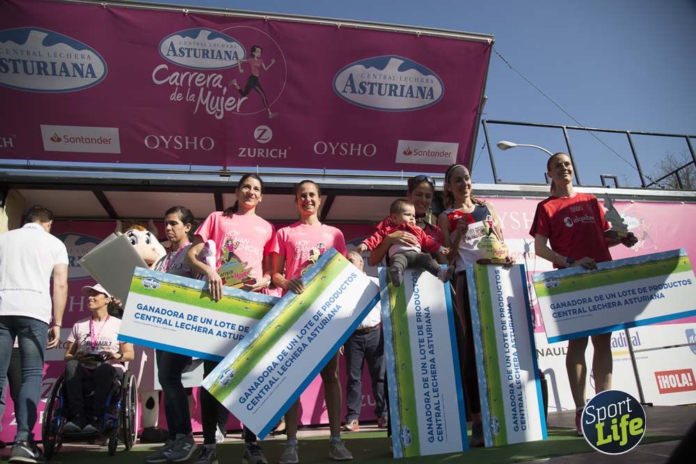Entrega de premios y actividades post Carrera de la Mujer de Madrid