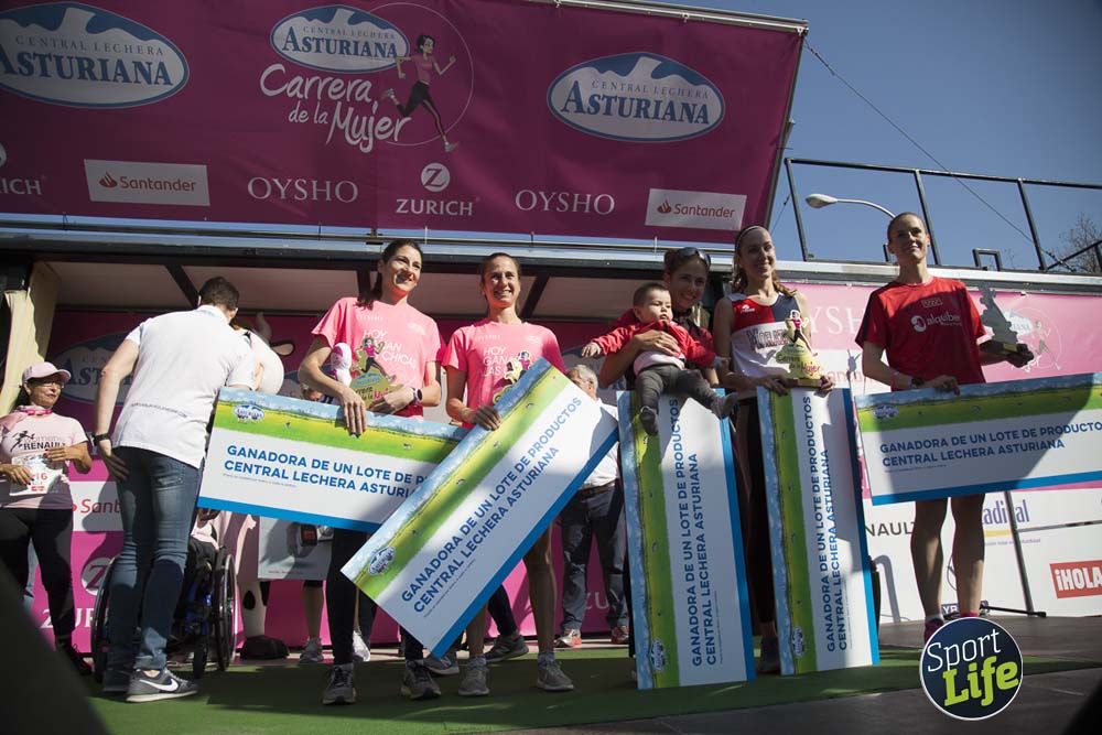 Entrega de premios y actividades post Carrera de la Mujer de Madrid