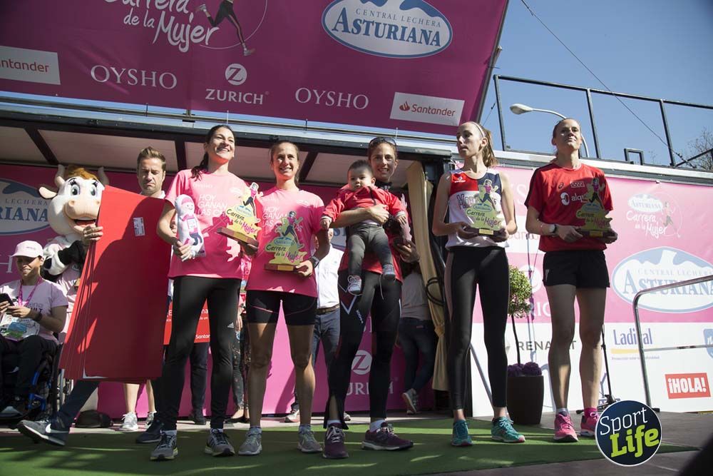 Entrega de premios y actividades post Carrera de la Mujer de Madrid