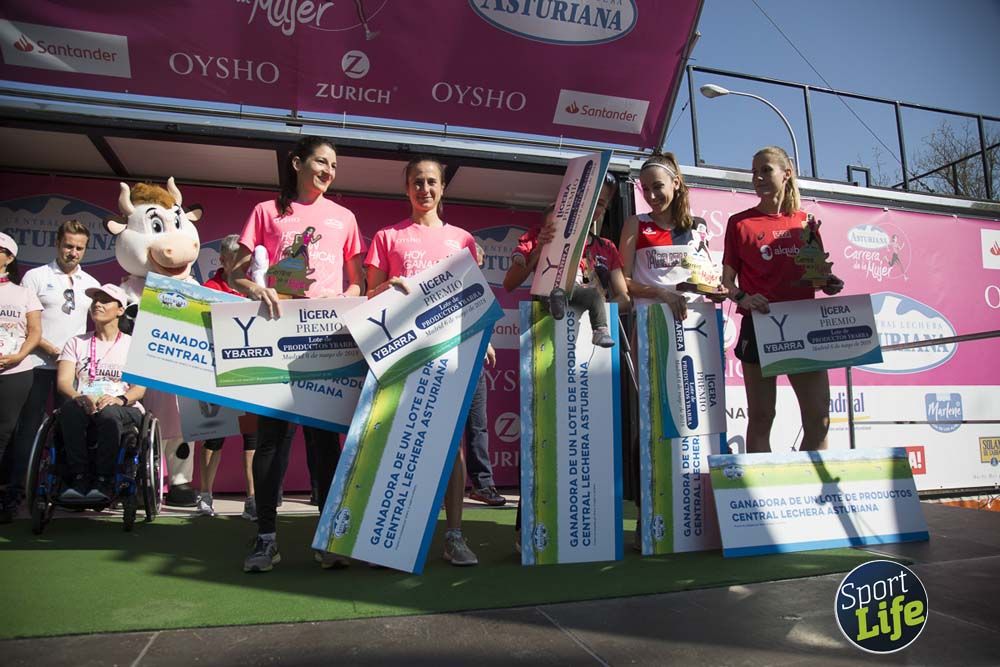 Entrega de premios y actividades post Carrera de la Mujer de Madrid