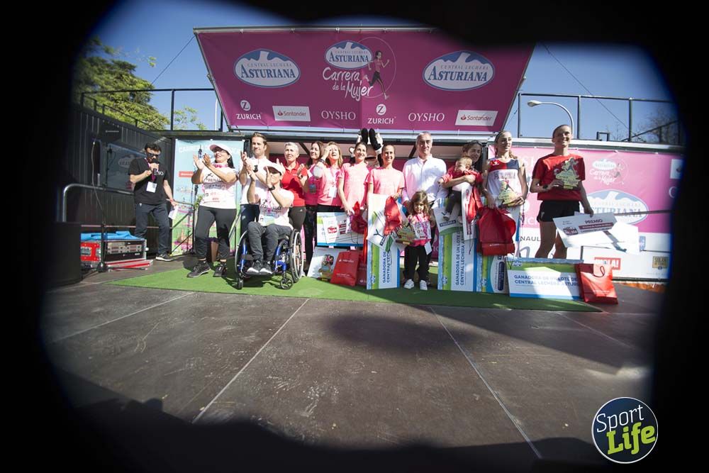 Entrega de premios y actividades post Carrera de la Mujer de Madrid