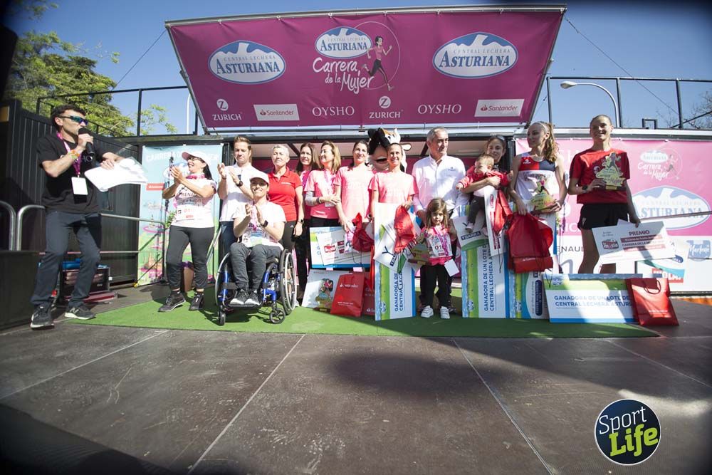 Entrega de premios y actividades post Carrera de la Mujer de Madrid