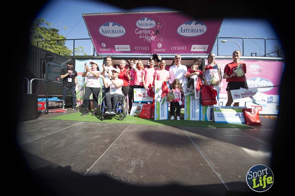 Entrega de premios y actividades post Carrera de la Mujer de Madrid