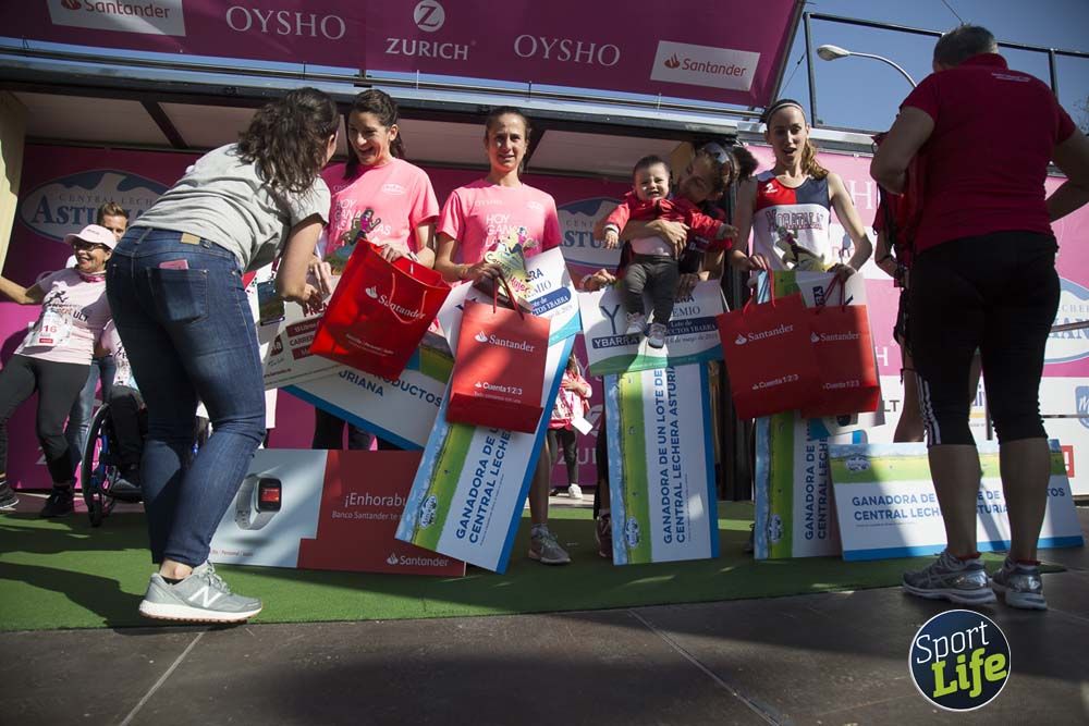 Entrega de premios y actividades post Carrera de la Mujer de Madrid