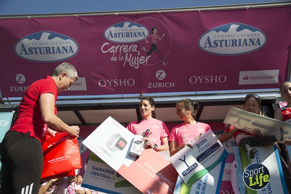 Entrega de premios y actividades post Carrera de la Mujer de Madrid