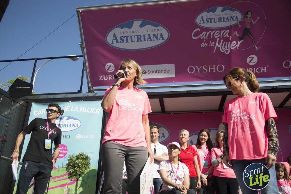 Entrega de premios y actividades post Carrera de la Mujer de Madrid