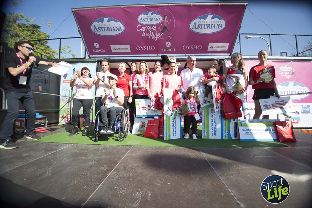 Entrega de premios y actividades post Carrera de la Mujer de Madrid