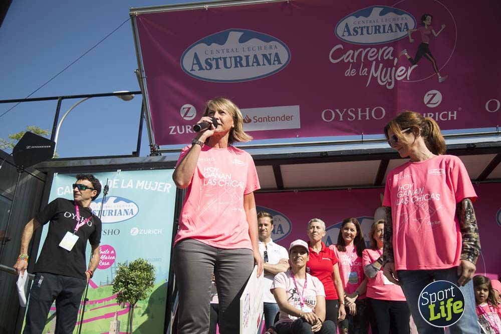 Entrega de premios y actividades post Carrera de la Mujer de Madrid
