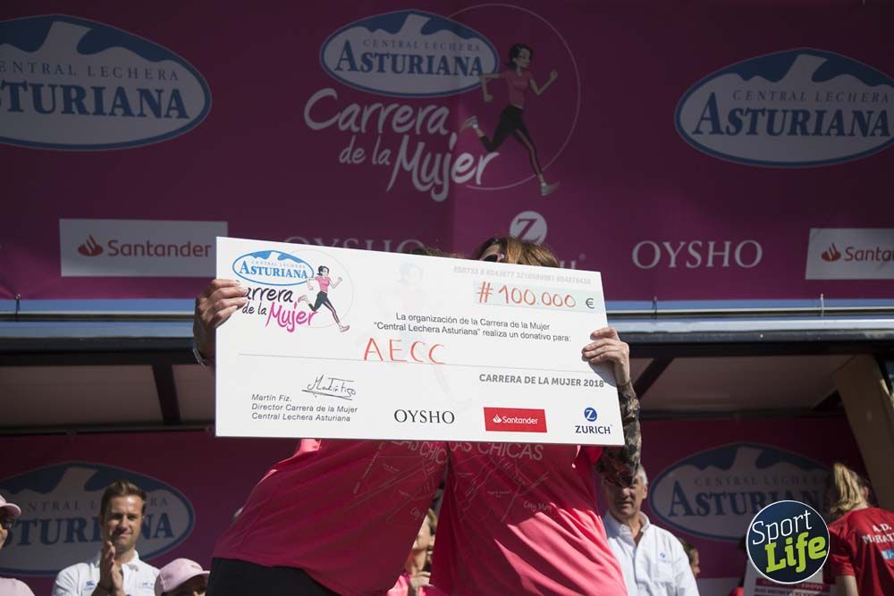 Entrega de premios y actividades post Carrera de la Mujer de Madrid