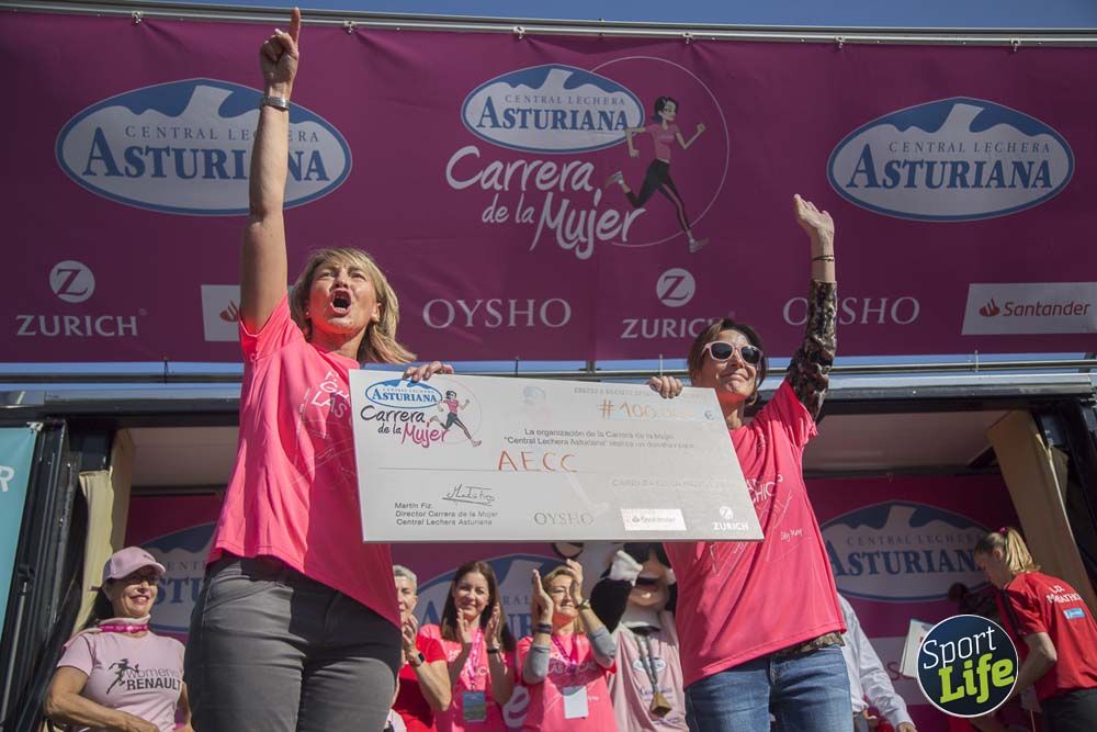 Entrega de premios y actividades post Carrera de la Mujer de Madrid