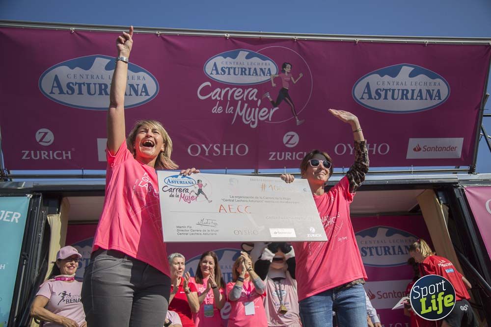 Entrega de premios y actividades post Carrera de la Mujer de Madrid