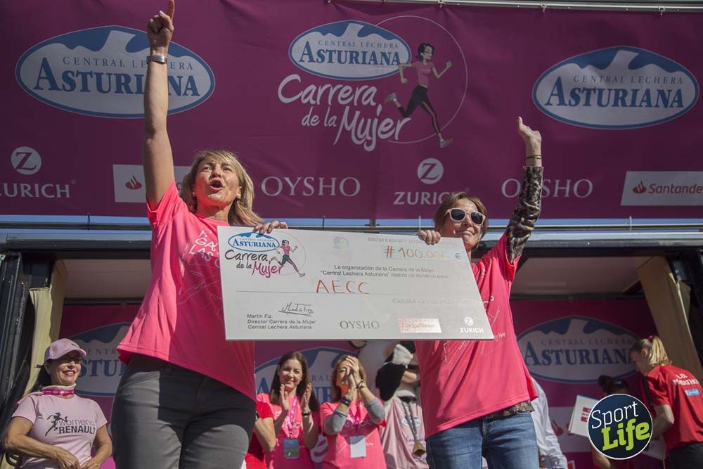 Entrega de premios y actividades post Carrera de la Mujer de Madrid