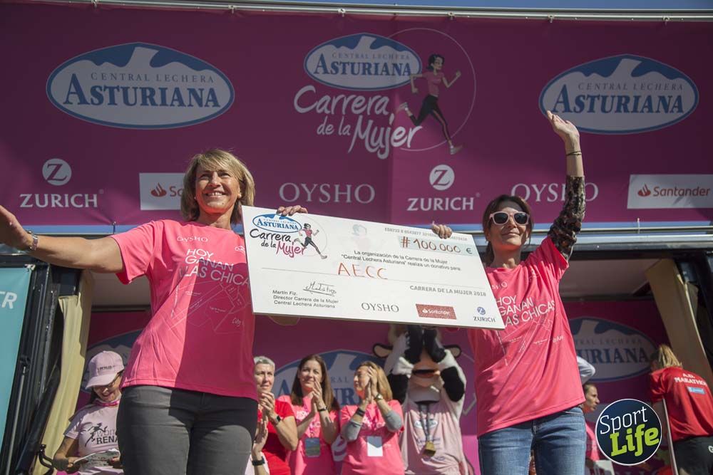 Entrega de premios y actividades post Carrera de la Mujer de Madrid