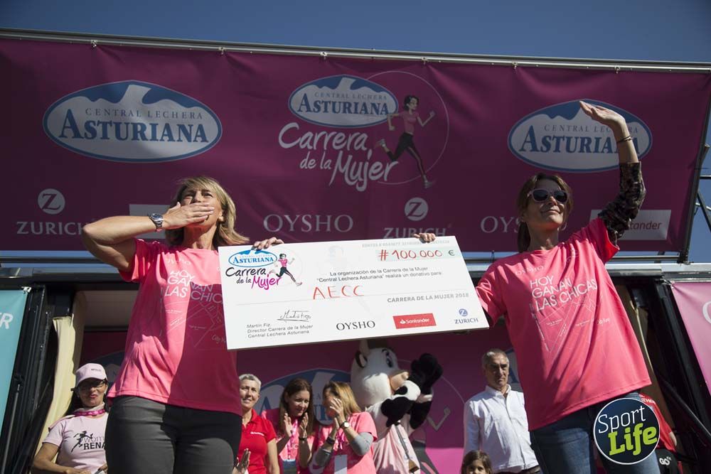 Entrega de premios y actividades post Carrera de la Mujer de Madrid