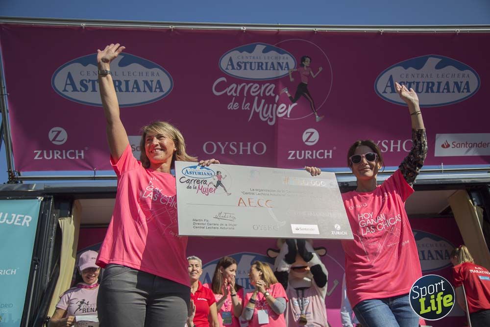 Entrega de premios y actividades post Carrera de la Mujer de Madrid