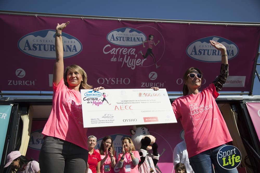 Entrega de premios y actividades post Carrera de la Mujer de Madrid
