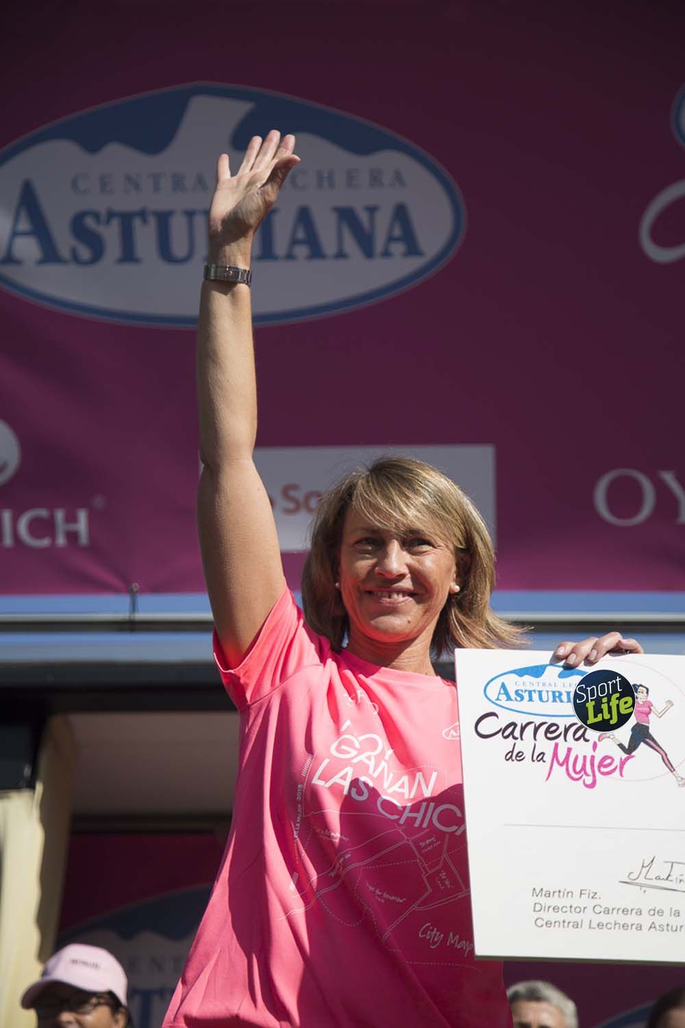 Entrega de premios y actividades post Carrera de la Mujer de Madrid