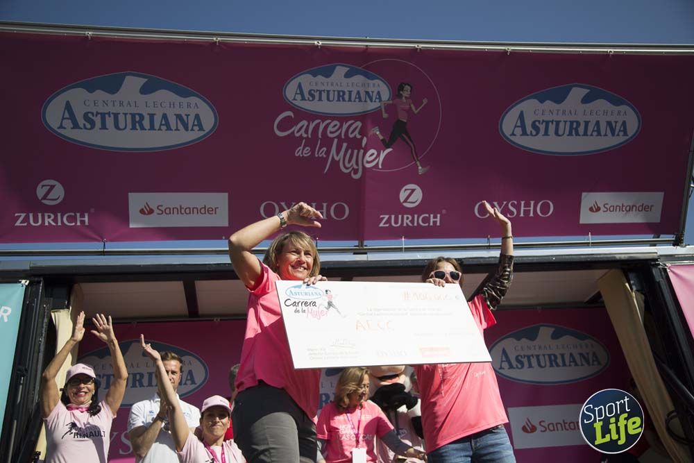 Entrega de premios y actividades post Carrera de la Mujer de Madrid