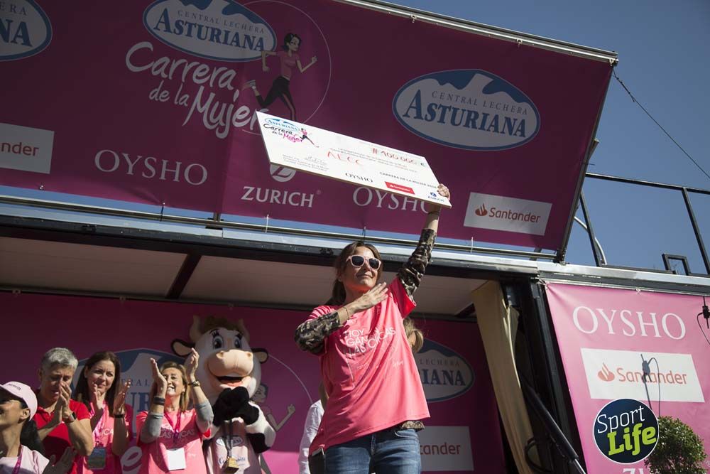 Entrega de premios y actividades post Carrera de la Mujer de Madrid