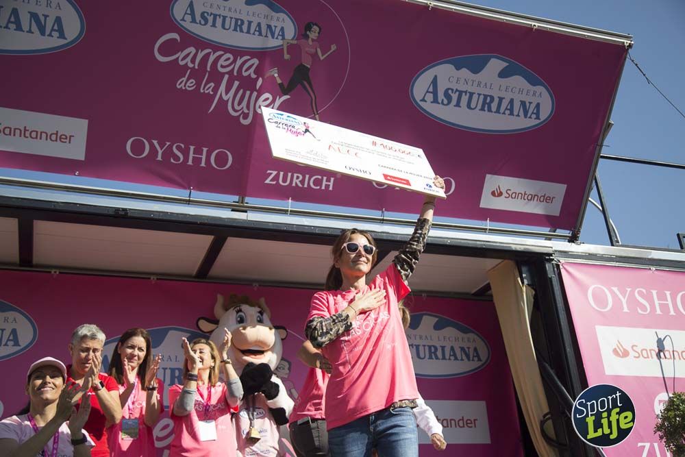 Entrega de premios y actividades post Carrera de la Mujer de Madrid