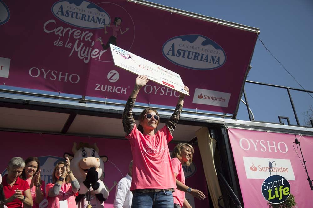 Entrega de premios y actividades post Carrera de la Mujer de Madrid