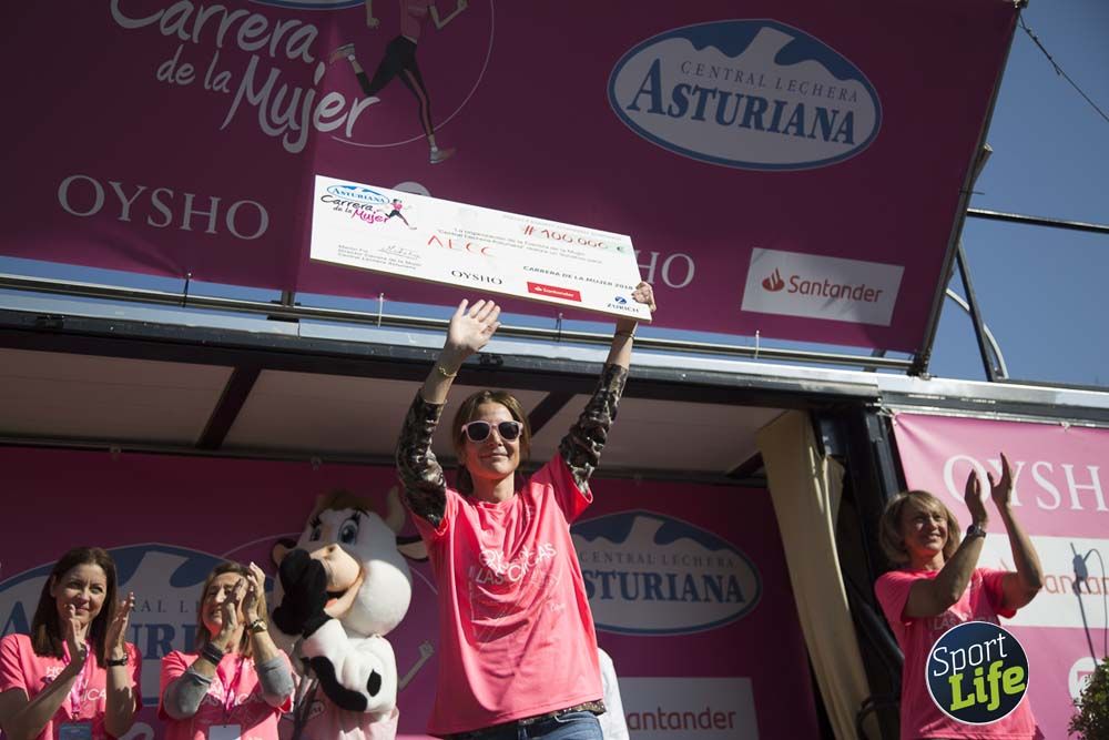 Entrega de premios y actividades post Carrera de la Mujer de Madrid
