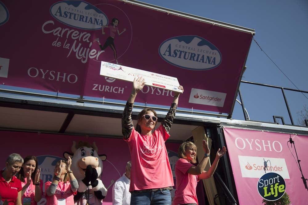 Entrega de premios y actividades post Carrera de la Mujer de Madrid