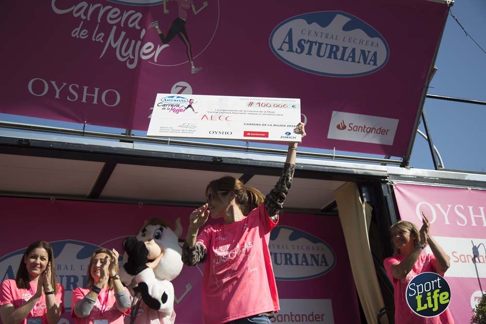 Entrega de premios y actividades post Carrera de la Mujer de Madrid