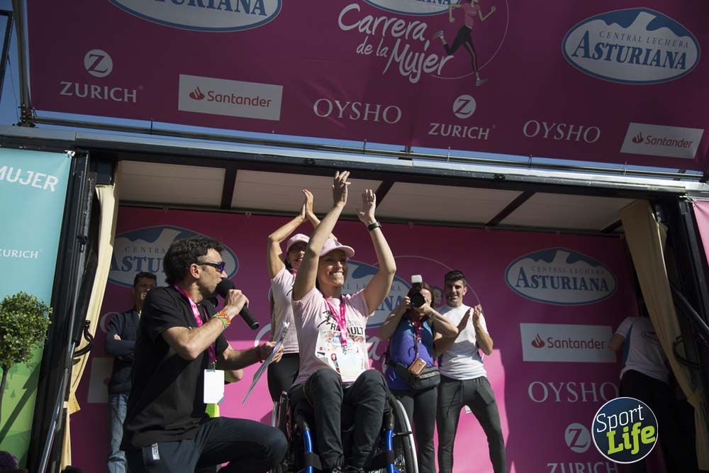 Entrega de premios y actividades post Carrera de la Mujer de Madrid
