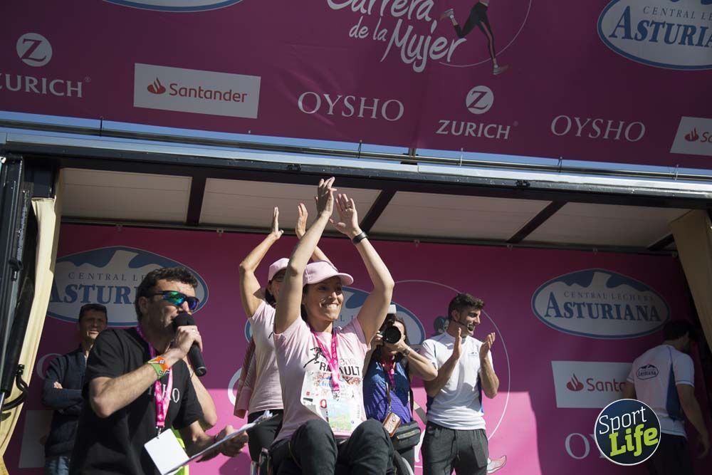 Entrega de premios y actividades post Carrera de la Mujer de Madrid