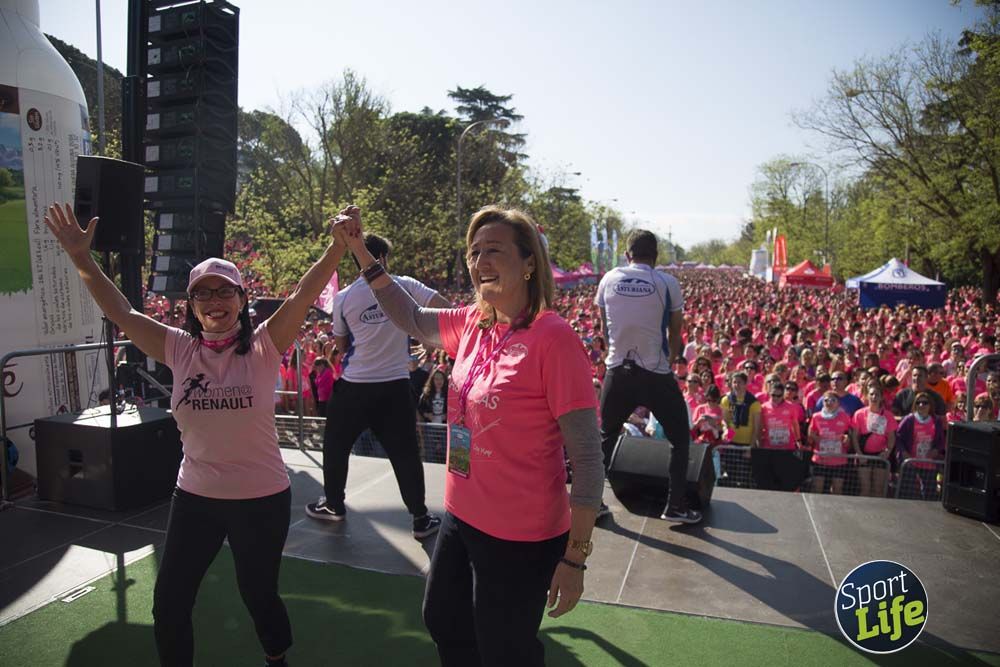Entrega de premios y actividades post Carrera de la Mujer de Madrid