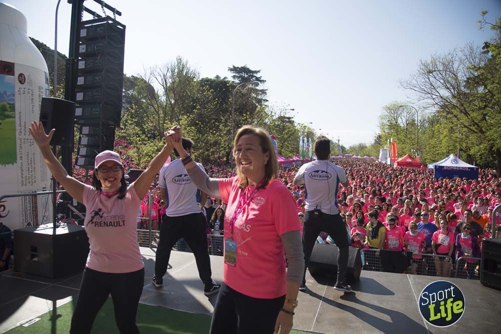 Entrega de premios y actividades post Carrera de la Mujer de Madrid