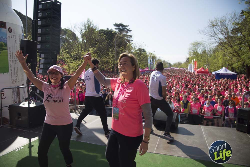 Entrega de premios y actividades post Carrera de la Mujer de Madrid