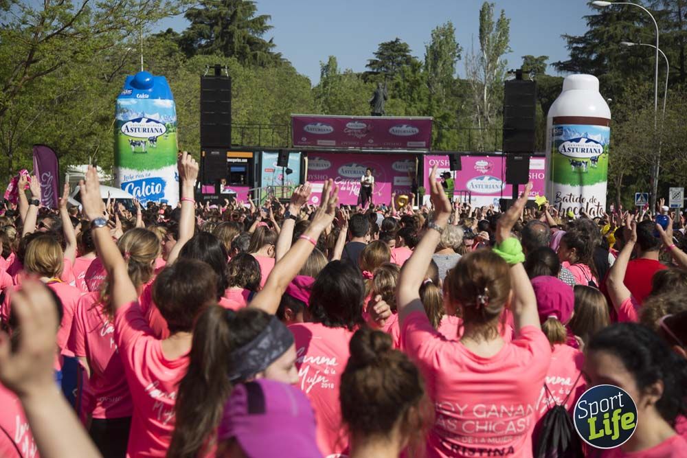Entrega de premios y actividades post Carrera de la Mujer de Madrid